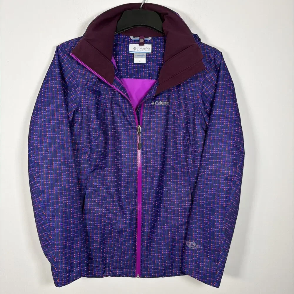 Columbia Medium Ski Snowboard‎ Coat Whirlibird Intercharge Omni-Tech Jacket